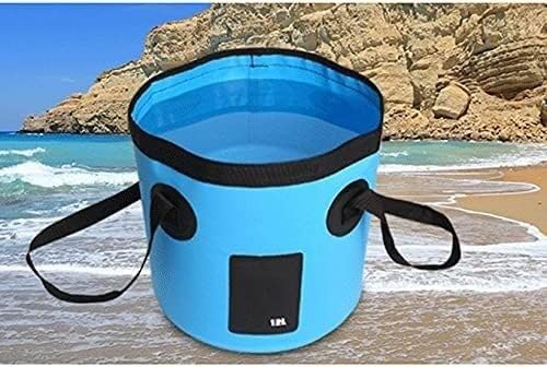 Little Poppy Poppy Outdoor Telescópica Bucket Portátil Saco de armazenamento de água portátil Bacha de água impermeável Fishin G balde