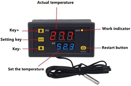 N/A Mini Mini Controlador de Temperatura Digital