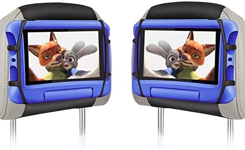 Suporte para comprimidos GowizDream 2pcs para apoio de cabeça de carro, montagem de tablet para crianças no banco de trás do carro,