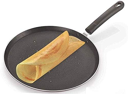 Pan de varejo on-line pan/não stick dosa tawa tamanho- 300 mm, espessura- 2,4 mm/dosa tawa/dosa tawa non stick/dosa pan indiana/pan