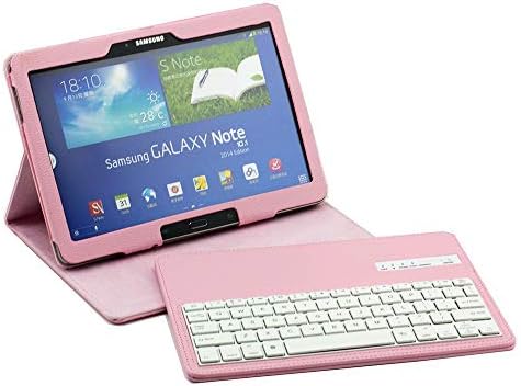 Capa de teclado sem fio Caixa de fólio para o Samsung Galaxy Note 10.1 2014 Edição