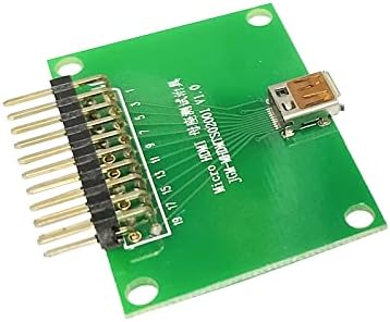 Conector WLGQ Micro HDMI Board da placa de teste com cabeçalho de pino de 2,54 mm