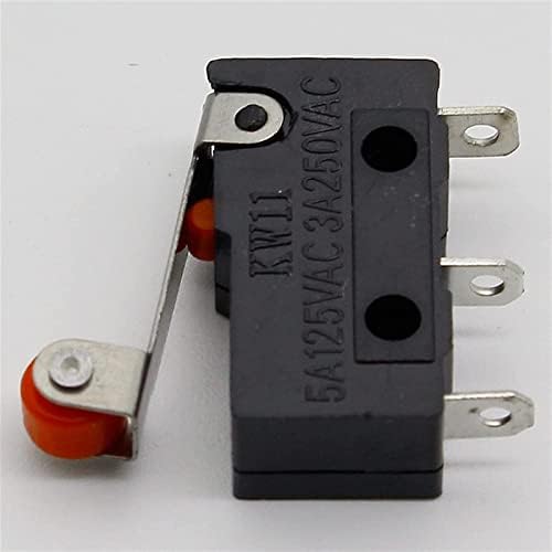 Interruptor de limite de berrysun 10 x roller alavanca PCB PCB Terminais Micro limit