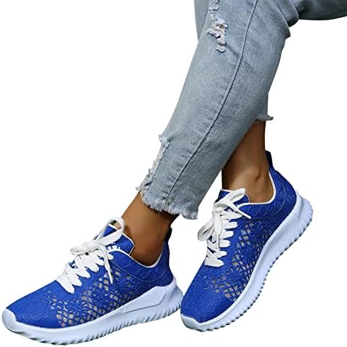 Sapatos de Mesh de Leewos Mulheres Women Spirng Sumks Sheakers Sênis Athletic Shoes de tênis não deslizantes para correr