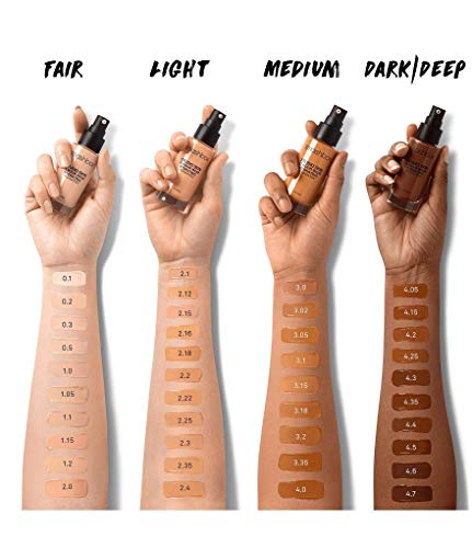 Smashbox Studio Skin 24 Wear Hydrating Foundation - 4,5 muito profundo com tom quente