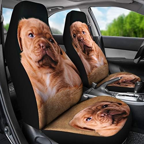 Tampas de assento de carro imprimido Bordeaux Bordeaux Mastiff