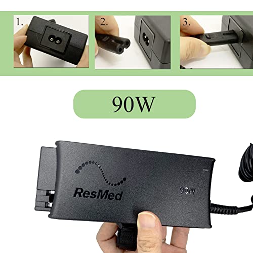 Conversor adaptador AC DC 90W Compatível com a máquina de viagem AirMini Airoset de Airmini, substitua o cabo de suprimento Powe-R