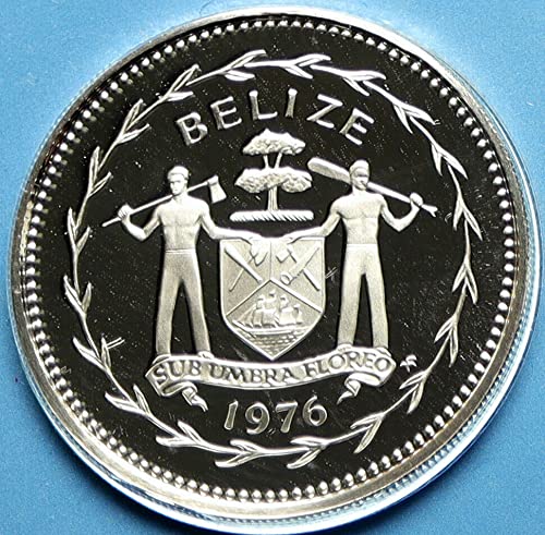 1976 BZ 1976 Belize Avifauna Birds Birds Old Vintage PR 50 centavos de bom incerteza