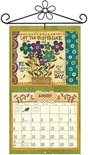 Lang Flower Scroll Calendar Hanger