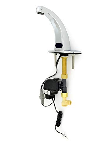 Torneira de sensor de orifício único de Zurn Aquasense® com 0,5 gpm aerador, fio de conexão para fiação e placa de