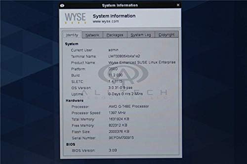 Wyse d50d Thin Client - AMD G -Series T48E Dual -Core 1,40 GHz - 2 GB RAM DDR3 SDRAM - 2 GB FLASH - AMD RADEON HD 6250 - Gigabit