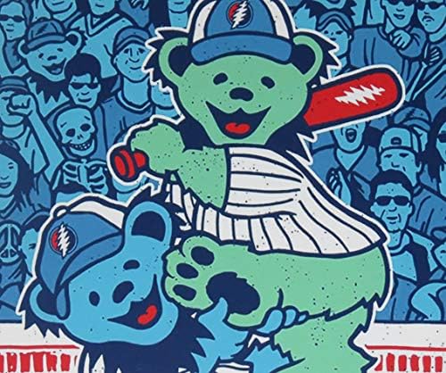 Grateful Dead and Company 30/06/17 2017 Wrigley Field Chicago 18x24 Poster - Profissionalmente emoldurado