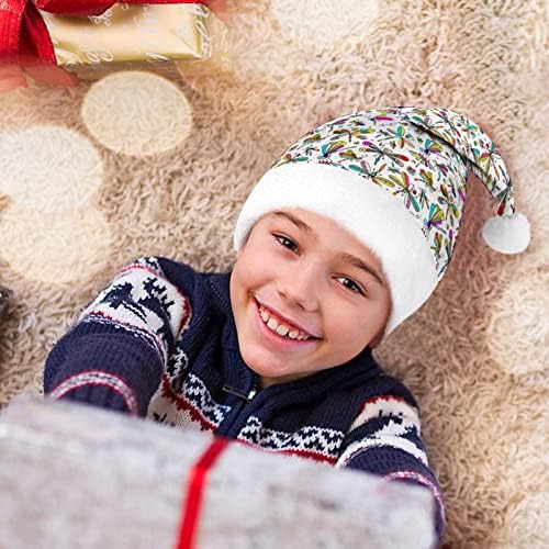 Lindo chapéu de natal de dragão macio, gorro engraçado para festa de Natal para o ano novo