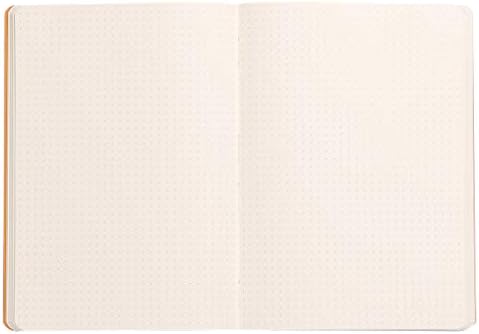 Notebook de capa mole de Rhodia Rhodiarama - 80 pontos - 6 x 8 1/4 - Capa de safira
