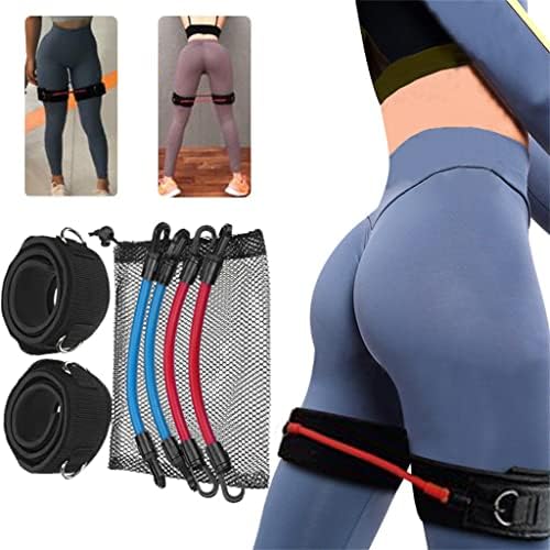 ZLXDP Banda de resistência Conjunto de treinamento dinâmico Treinamento de velocidade Band Sports Elastic Band for Fitness Workout