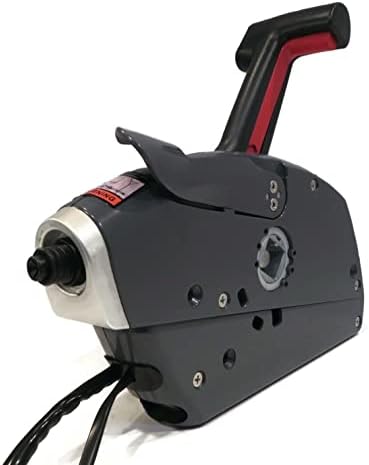 A ROP SHOP | Controle remoto de montagem lateral para 1990 Evinrude Outboard 55 E55RWLESR Motor Boat Box