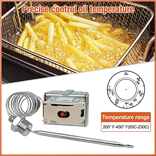 Atualizado PP10084 Alta chave de limite compatível com fritadeira PITCO e todas as fritadeiras de gás, termostato de segurança