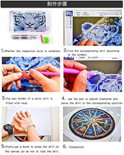 Kits de pintura de diamante 5D DIY para adultos e crianças, 16 x12 Stitch Drill Full Drill Crystal Rhinestone Bordery Arts Craft