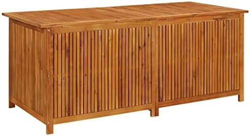 Vidaxl Garden Storage Box 68.8 x31.4 x29.5 Wood Solid Acacia