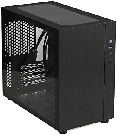 Goodisory S200 MAT MATX ALUMINO GAMING CASA DE COMPUTADOR DE COMPUTADOR CASE TIME TIPO-C E/S