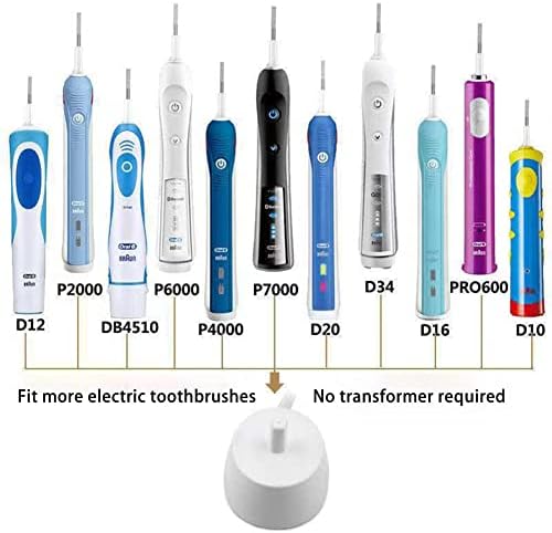 SDFGH Substituição Plugue de dentes elétricos Base de carregamento para o adaptador de base de carregamento indutivo