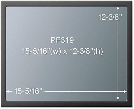 3m PF319 Filtro de privacidade, f/padrão LCD de 18,1 polegadas -19 polegadas/CRT de 19 polegadas