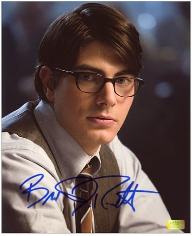 Brandon Routh autografou 8x10 Superman Retorna Clark Kent Photo