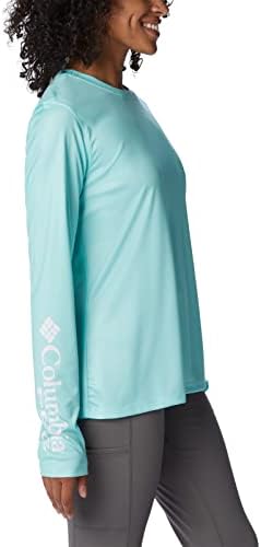 Tidal de columbia Tee pfg saffish top de manga comprida