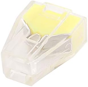 Novo LON0167 14-12AWG 2 HOLOS PUSH-In Terminal Nylon conector de fio elétrico amarelo (14-12AWG 2-Loch-Steckanschluss, Gelber Nylon-Drahtverbinder