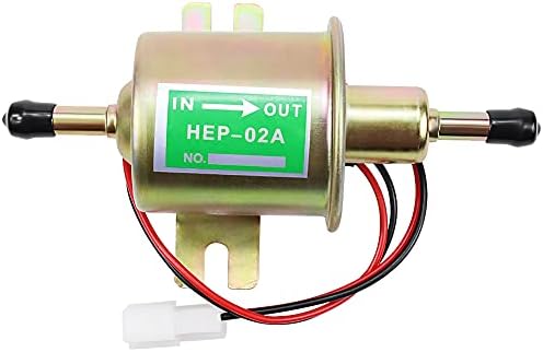 12V Baixa pressão Universal de serviço pesado a diesel embutido Bomba elétrica de combustível HEP-02A 2.5-4 psi metal