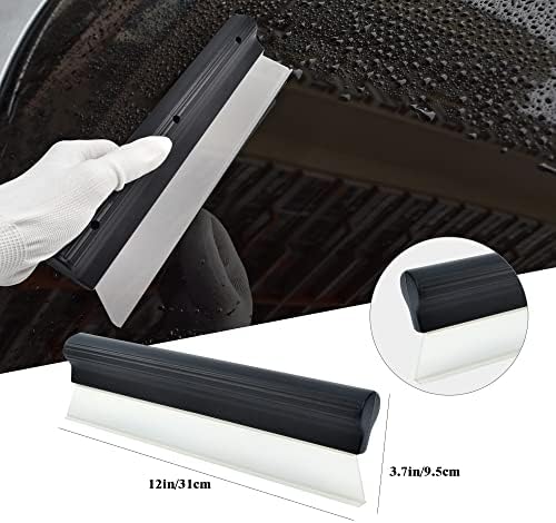 WIGOO Janela Tint Squeegee T-bar T Squeegee lâmina de água Squeegee de silicone flexível para janela do carro Vidro