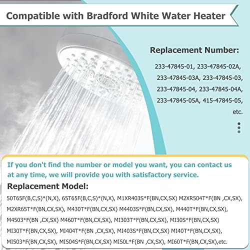 233-47845-05 Montagem piloto do aquecedor de água Compatível com o aquecedor de água branca de Bradford, 233-47845-05 Assembléia