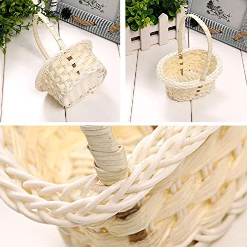 Zhuhw cestas de flores de casamento