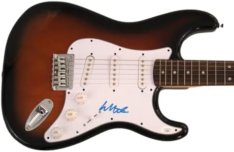 Colter Wall assinou autógrafo em tamanho grande Fender Stratocaster Electric Guitar w/ James Spence JSA Authentication