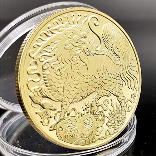 Coin comemorativo de kylin chinês