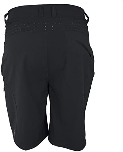 Gillz Men's Extreme ventiled Shorts - painel traseiro ventilado | Alongamento de 4 vias | Respirável e repelente de água