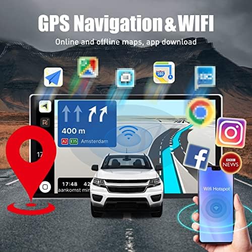 WOSTOKE Tesla Style 9.7 Android Radio CarPlay Android AutoRadio Navigação de carro Multimídia GPS GPS RDS DSP BT Substituição