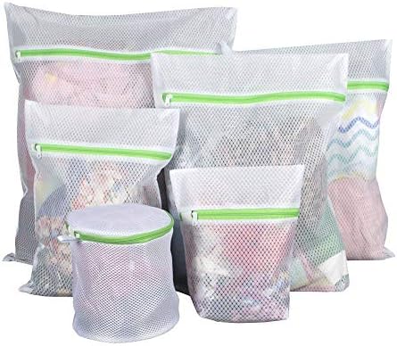 Bolsas de lavanderia com zíper de malha reutilizáveis ​​do Offex para delicados