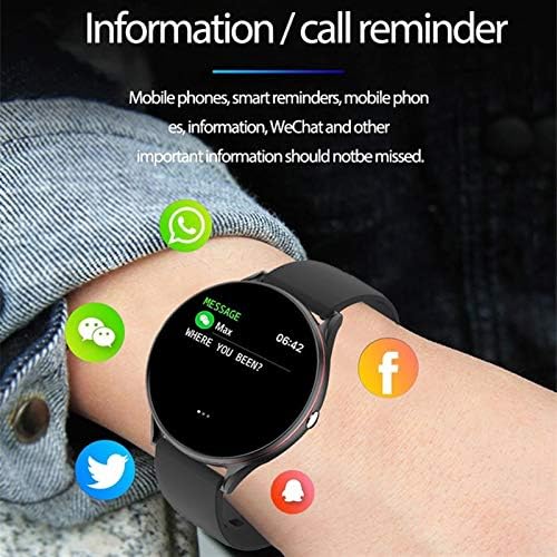 ZHSGV 2020 Nova tela de toque completa Smart Watch Watch Ladies Multifuncional Monitoramento IP67 Smartwatch Smartwatch +