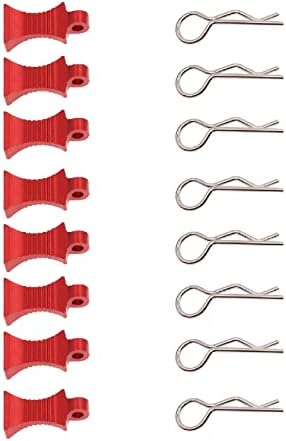 Treehobby 8pcs CLIPES DO CORPO DO CLIPES DO CLIPS, PIN de clipe de casca de corpo, pinos de clipes de corpo de metal com