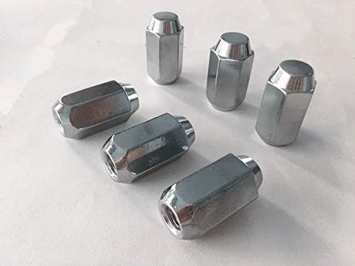 20pcs Chrome 12mm x 1,5 porcas de montanha FIT 2005 Scion TC pode caber nas jantes OEM, o comprador precisa revisar