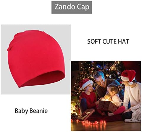 Girados de algodão de bebê de Zando para meninos Chapéus de malha de malha