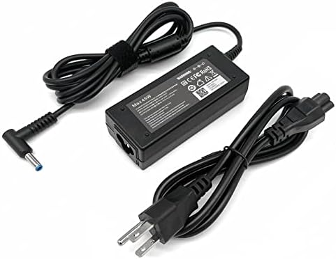 45W 19,5V 2,31a para o carregador de laptop HP ponta azul, HP Pavilion X360 11 13 15, ZBook 14U G4 G5 15U 15 G3, 15-F111DX