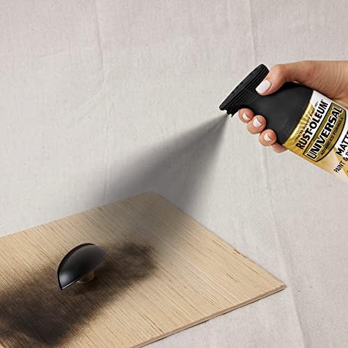 Rust-Oleum 330505 Universal All Surface Spray Pintura, 12 oz, Farmhouse Matte Black