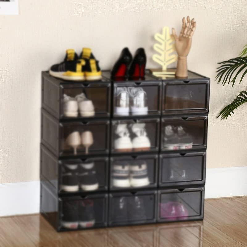 Landua Open Later Shoe Box espessado de armazenamento de armazenamento de calçados de calçados de calçados de calçados de