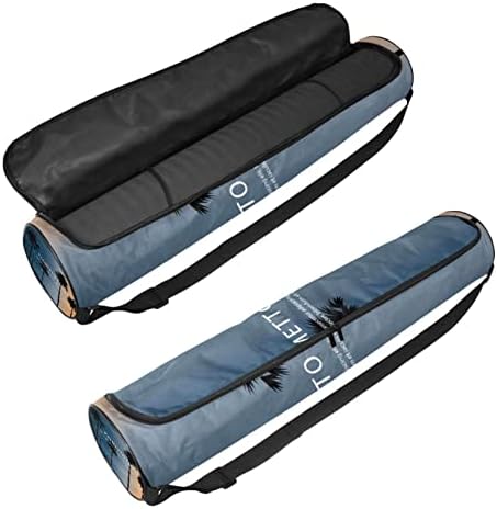 Laiyuhua Yoga Mat Bag, Bolsa de ginástica de ioga com zíperes duplos para mulheres e homens - zíperes lisos, abertura grande