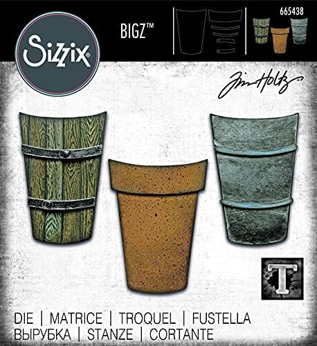 Sizzix Bigz Die 2 2 de Tim Holtz, 665438, Multicolor