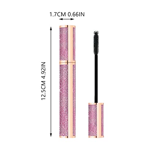 Check -ups 4d fibra de seda lash rímel natural rímel rímel rímel e grosso durading sem fórmula aglomerada geller rímel