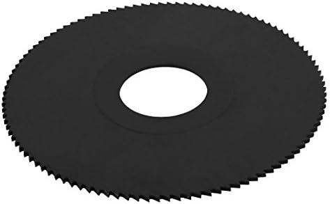 Aexit 100mmx1,5mm 108 Blades dentes HSS Round Slitting Saw Machine Blades Diamond Cutter Black