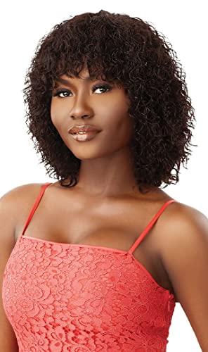 OULTO FAB & FLY Fly Unsacessed Human Hair Cap Full Cap Wig - Vivia